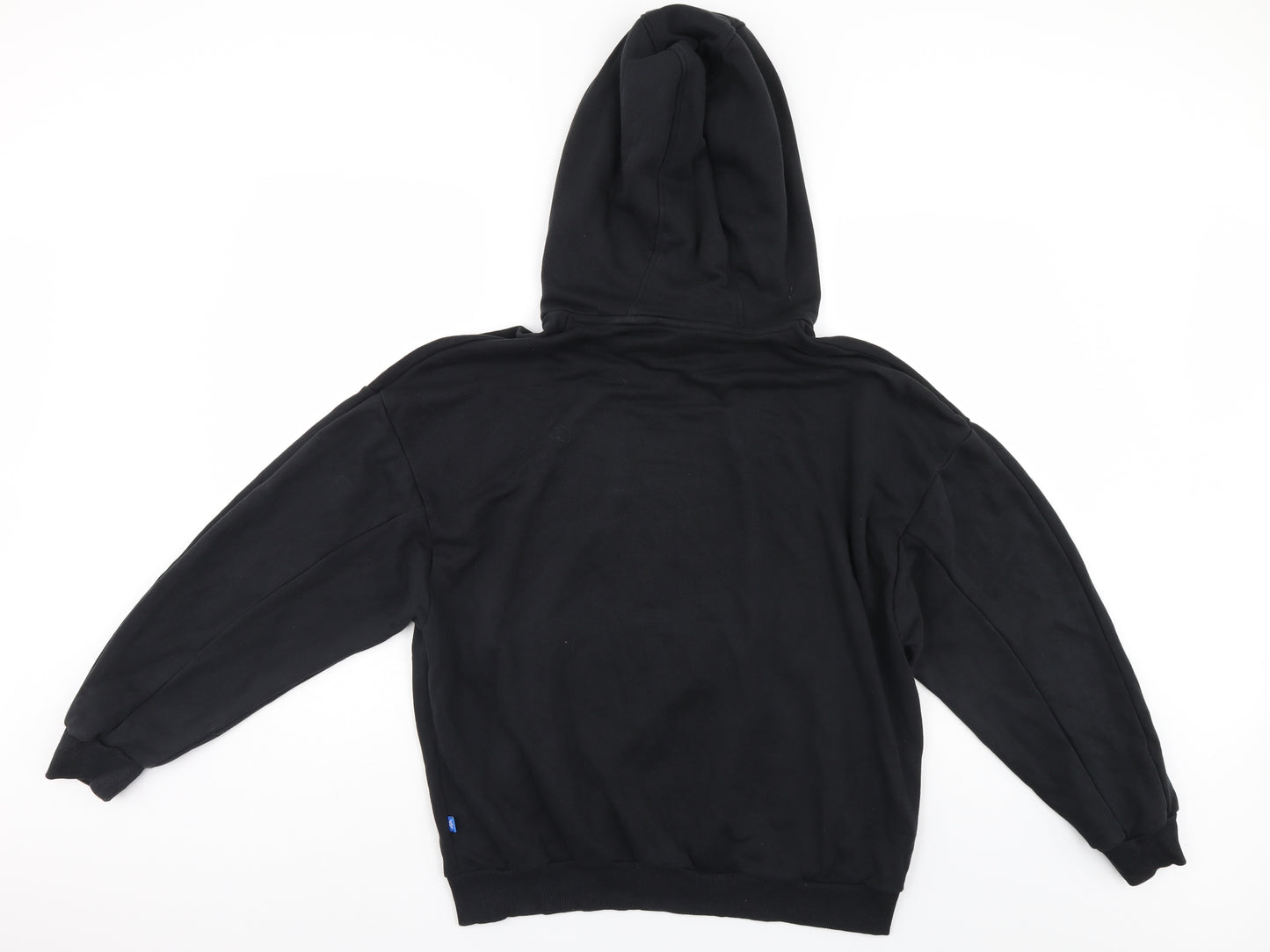 adidas Womens Black   Henley Hoodie Size 18