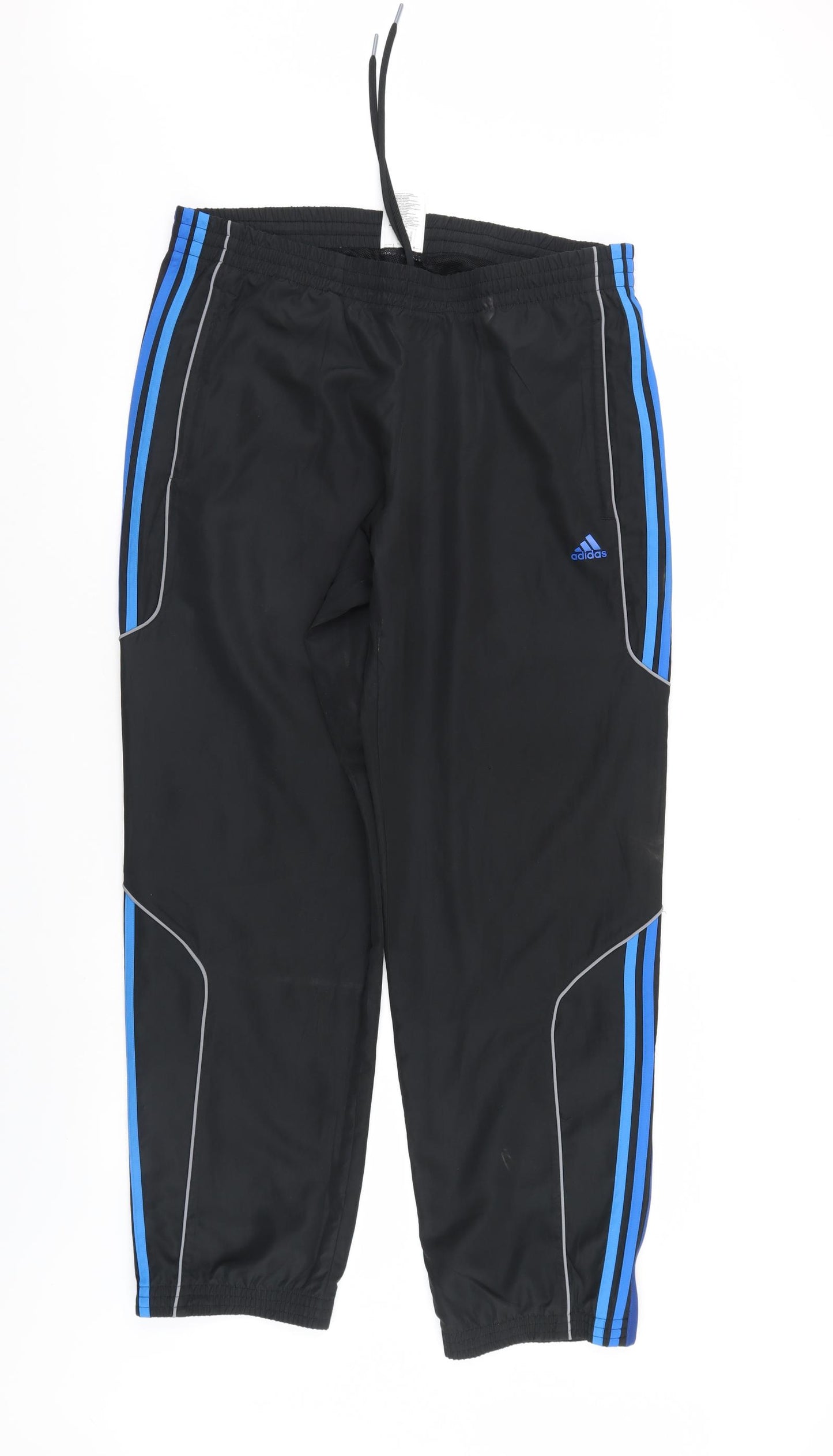 adidas Mens Black   Sweatpants Trousers Size L L30 in
