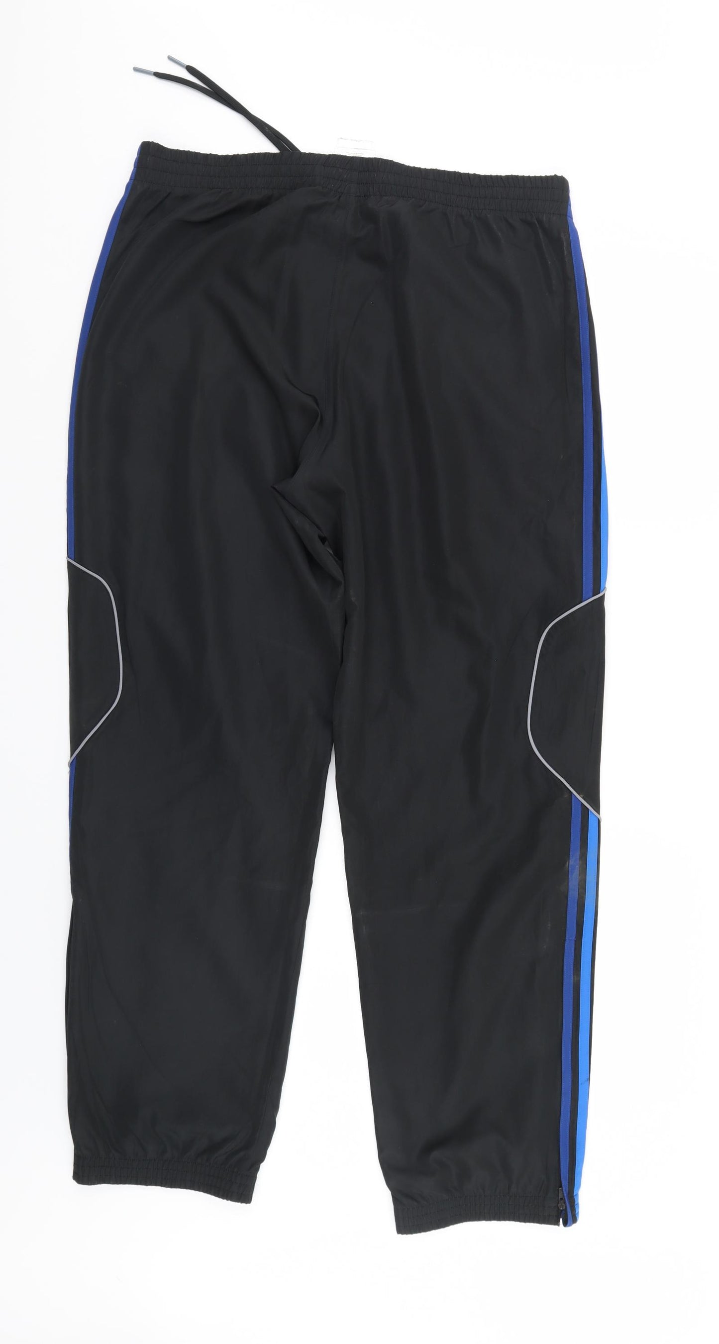 adidas Mens Black   Sweatpants Trousers Size L L30 in