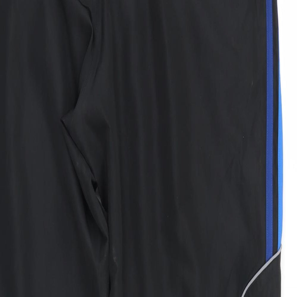 adidas Mens Black   Sweatpants Trousers Size L L30 in