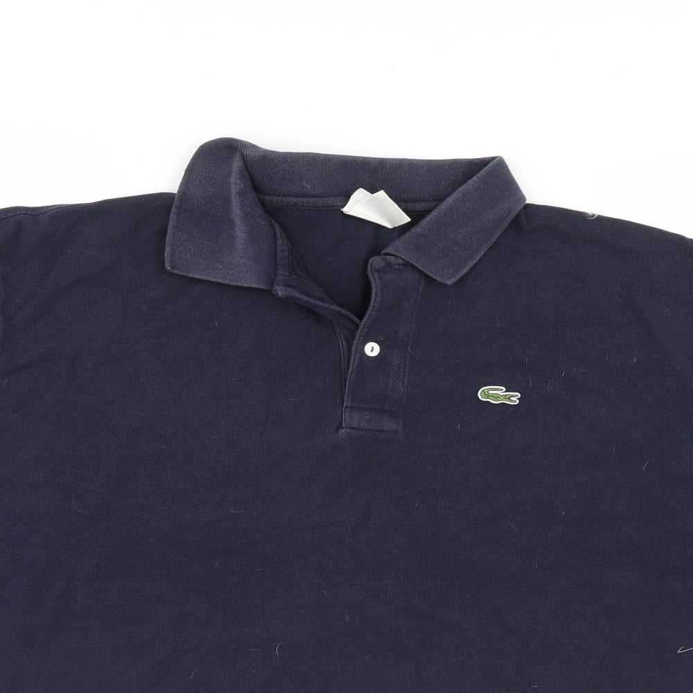 Lacoste Mens Blue    Polo Size XL
