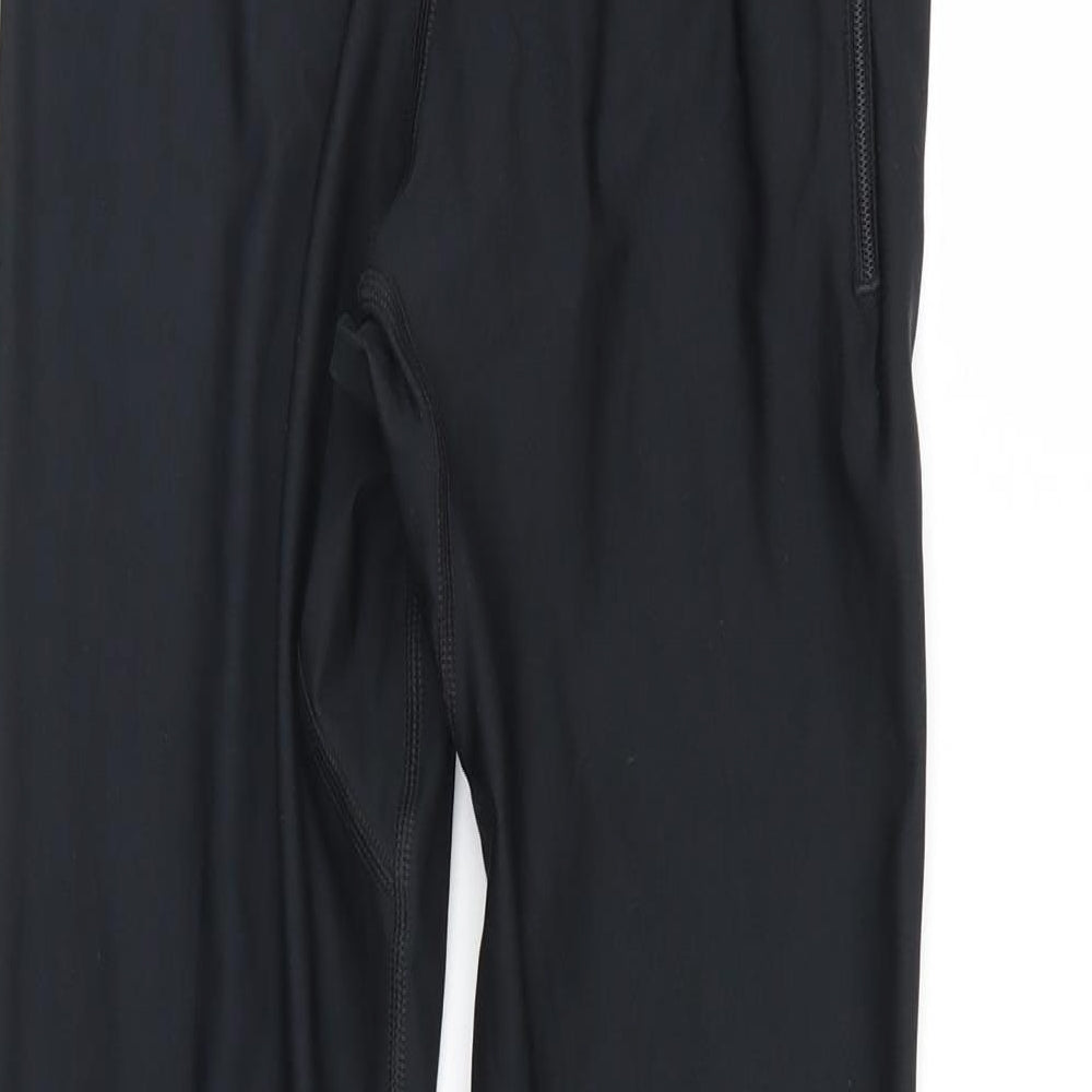 Under armour Womens Black   Track Pants Trousers Size S L27 in