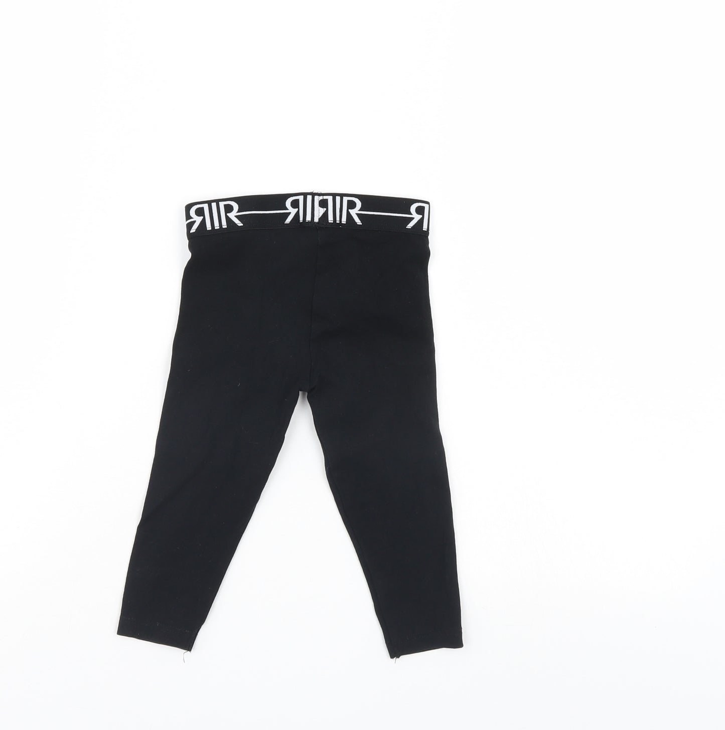 River Island Girls Black   Track Pants Leggings Size 12-18 Months