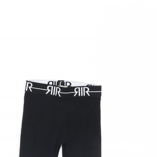 River Island Girls Black   Track Pants Leggings Size 12-18 Months