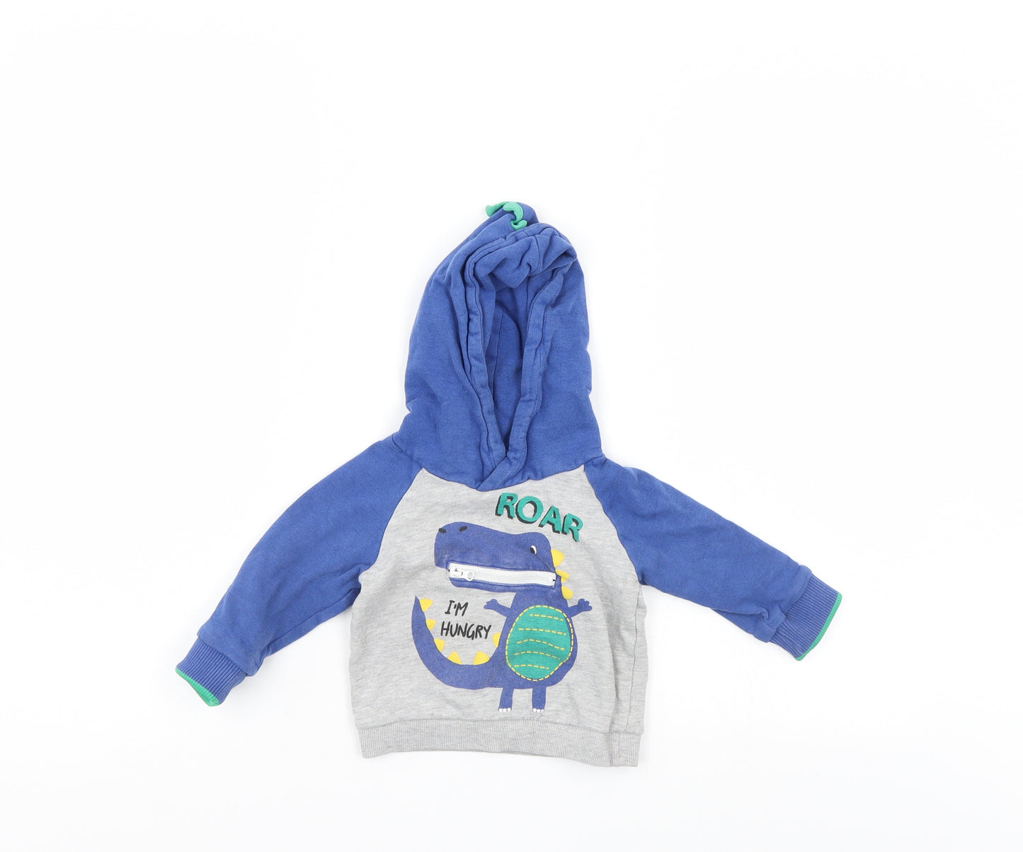 Preworn Boys Multicoloured   Pullover Hoodie Size 9-10 Years