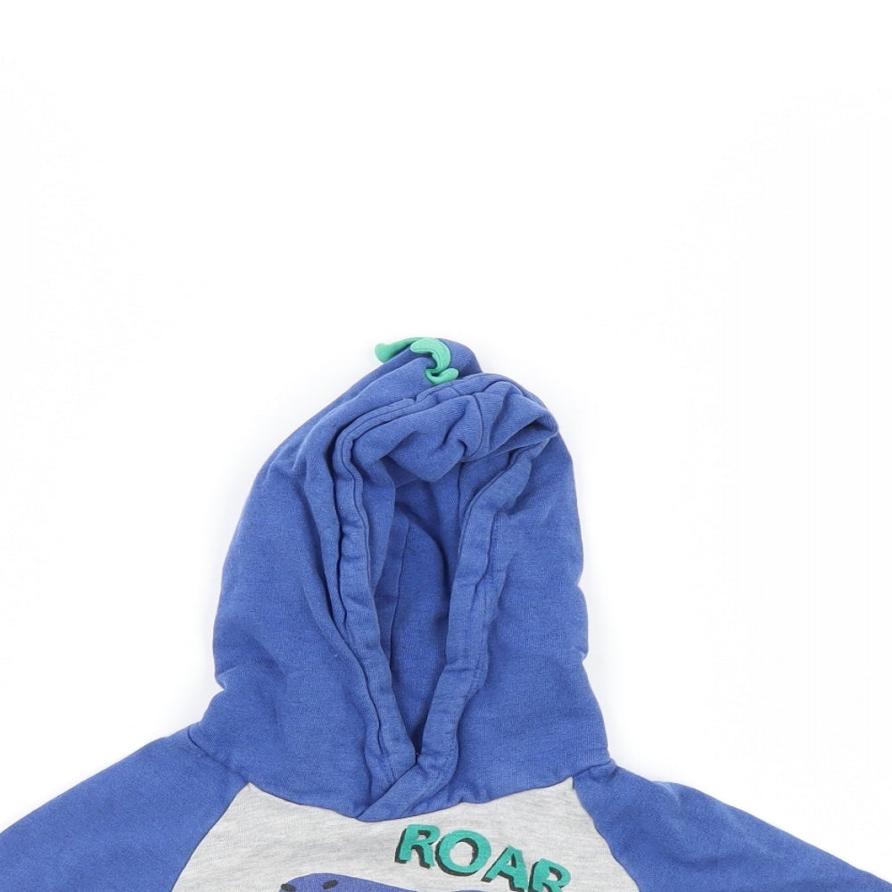 Preworn Boys Multicoloured   Pullover Hoodie Size 9-10 Years