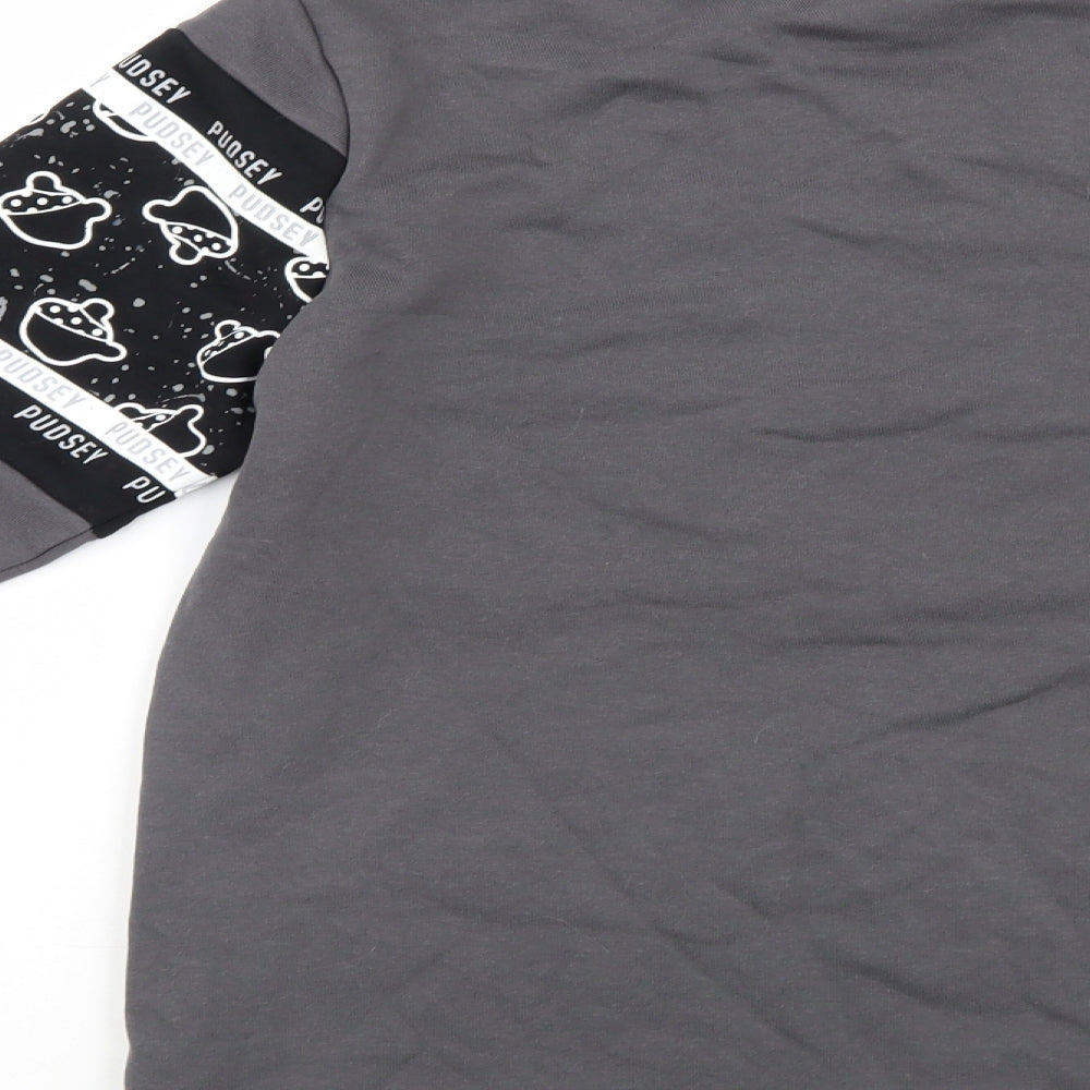 George Boys Grey   Pullover Sweatshirt Size 13-14 Years