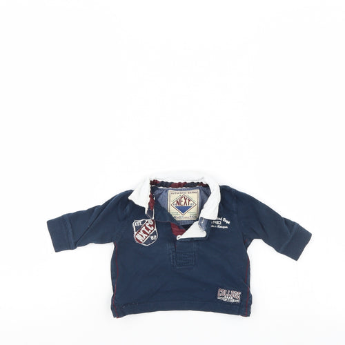NEXT Boys Blue   Basic Polo Size 3-6 Months
