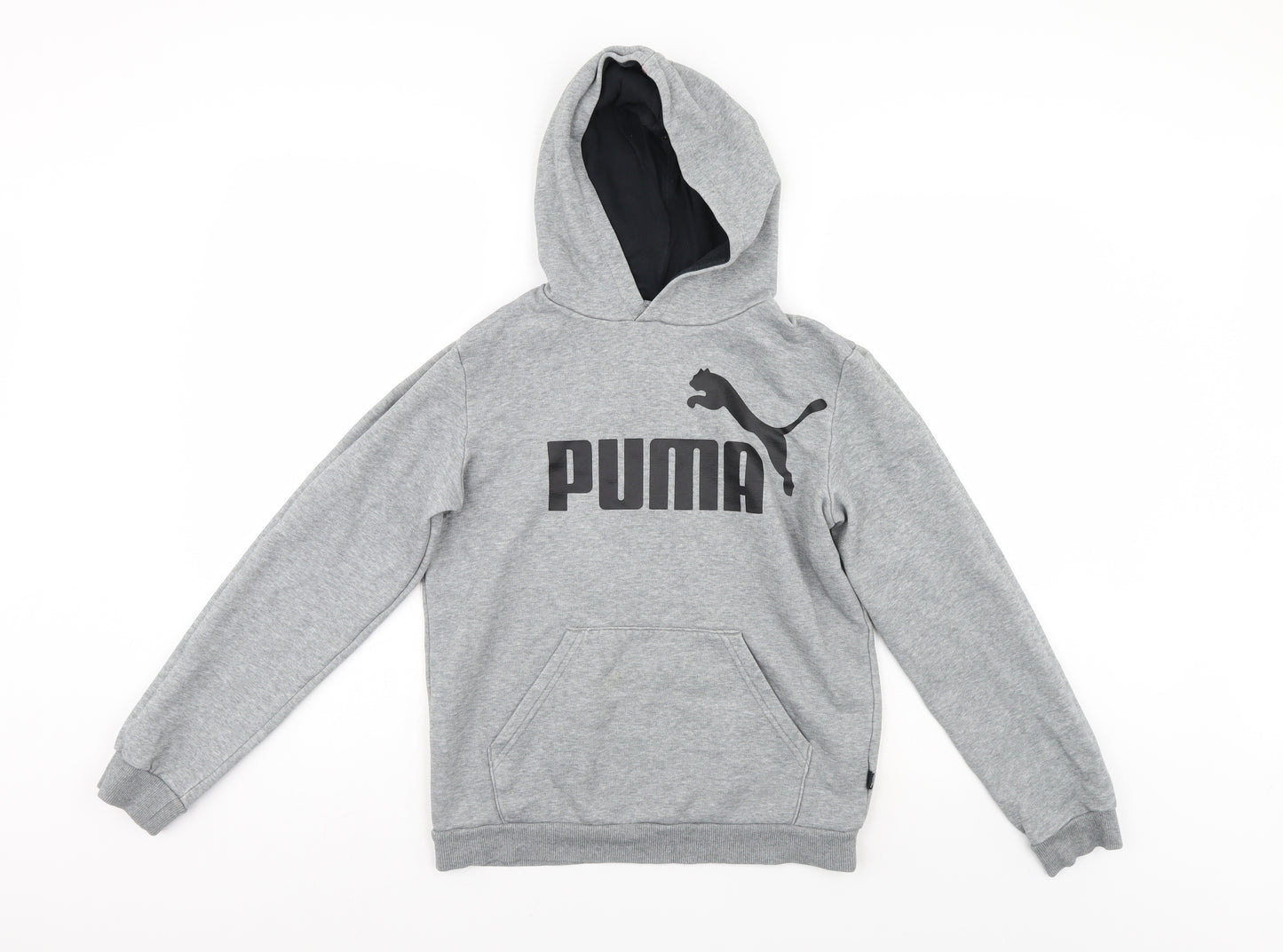PUMA Boys Grey   Pullover Hoodie Size 13-14 Years