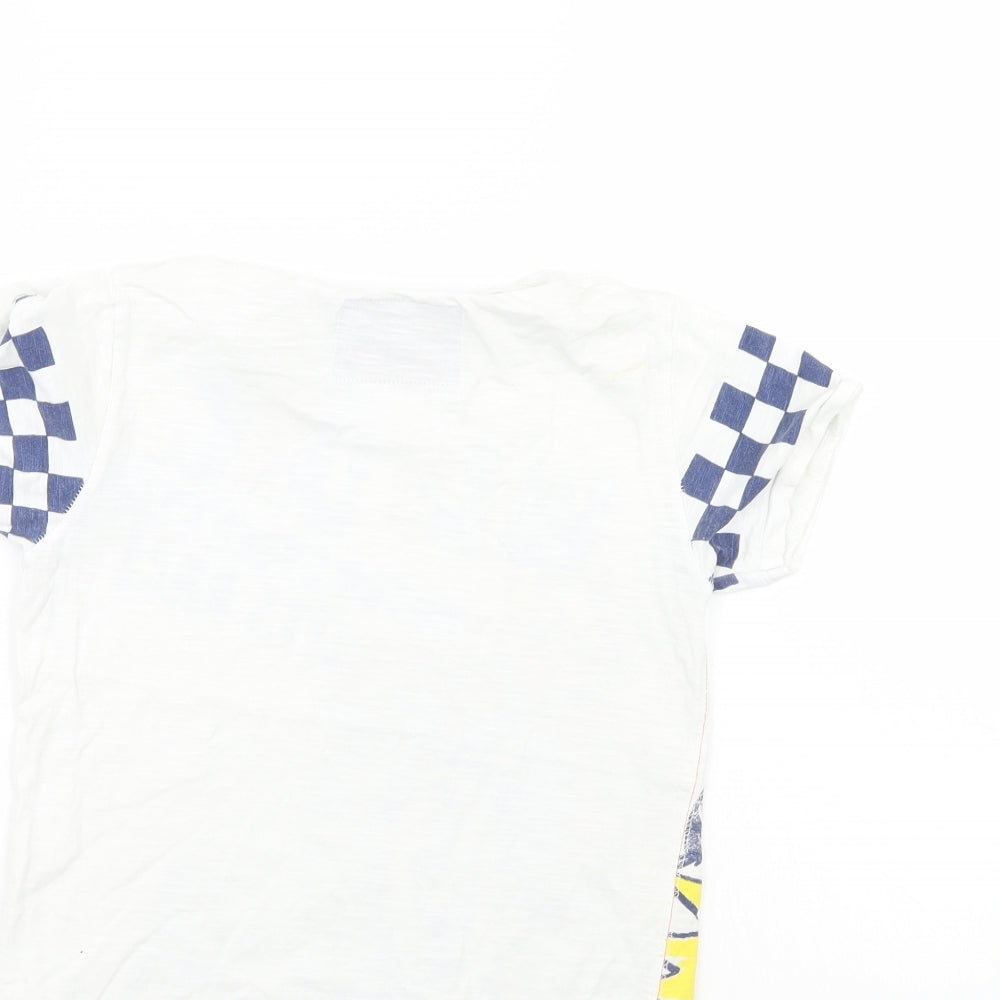 NEXT Boys White   Basic T-Shirt Size 7 Years