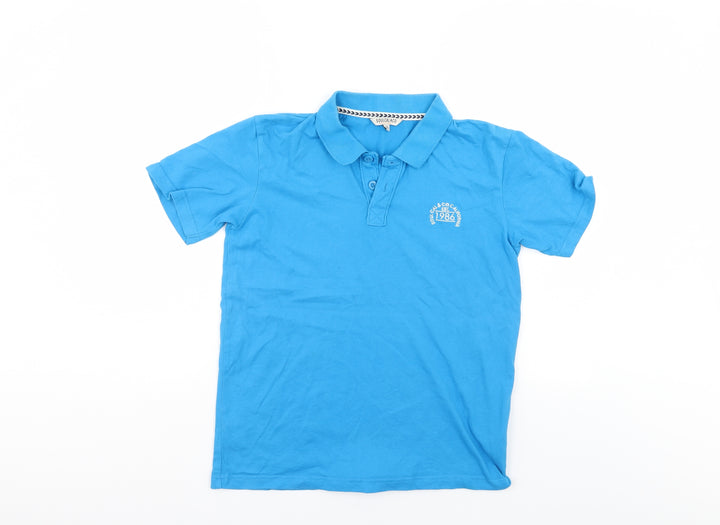 Soul Cal & Co Boys Blue Basic Polo Size 12 Months