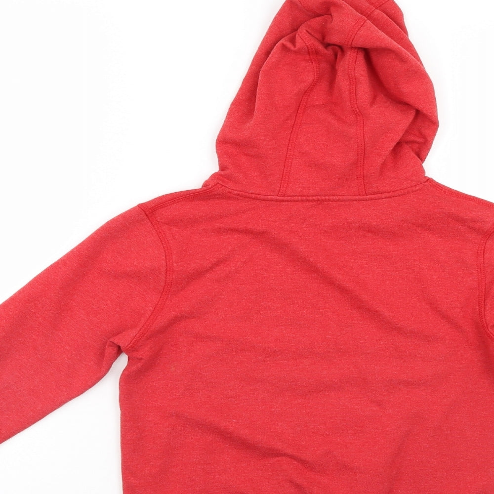 George Boys Red   Pullover Hoodie Size 7-8 Years