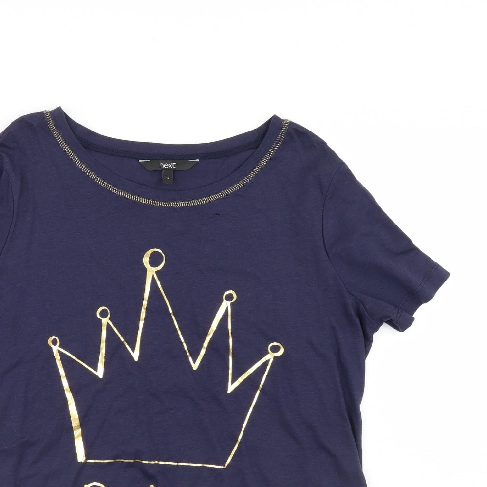NEXT Womens Blue   Basic T-Shirt Size 12