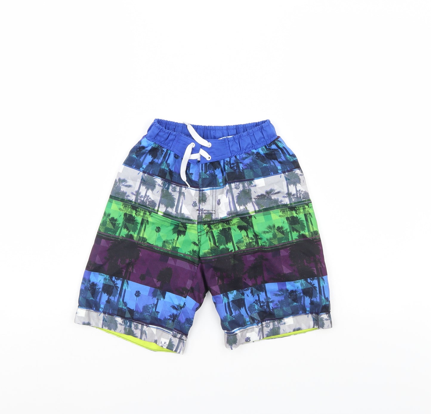 URB Boys Multicoloured   Bermuda Shorts Size 7-8 Years