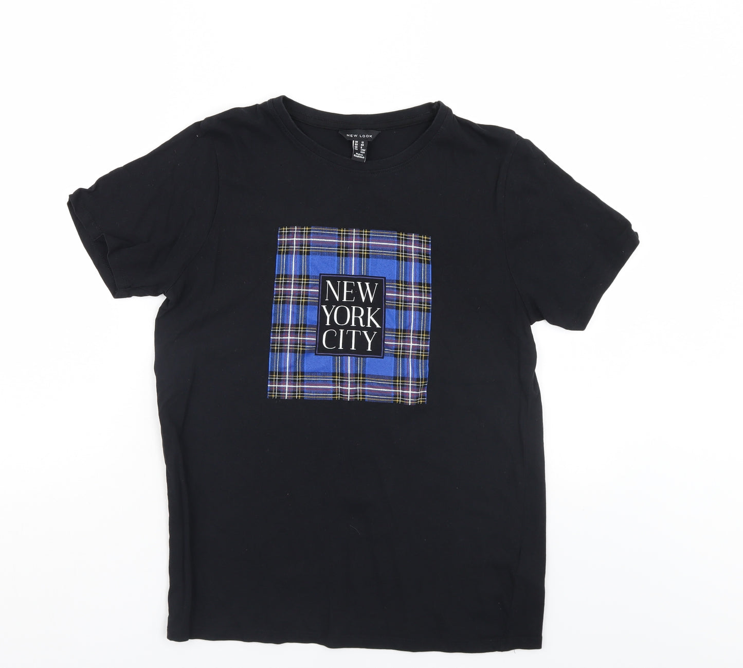 New Look Womens Black   Basic T-Shirt Size 12