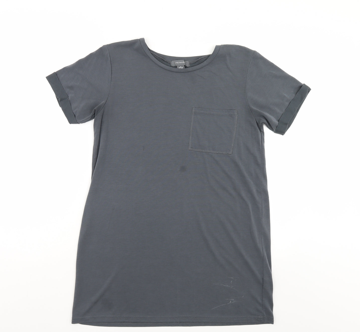 Primark Womens Grey   Basic T-Shirt Size 12