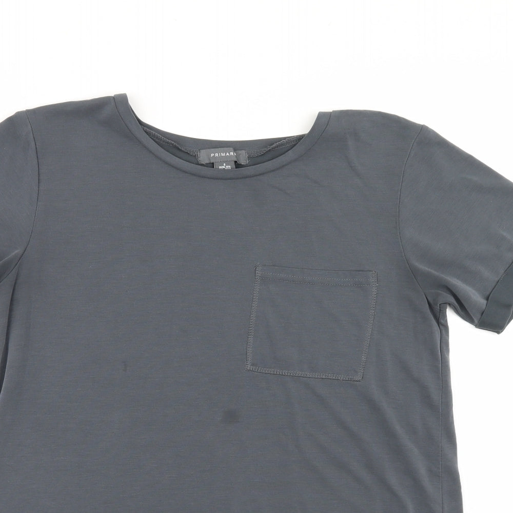 Primark Womens Grey   Basic T-Shirt Size 12