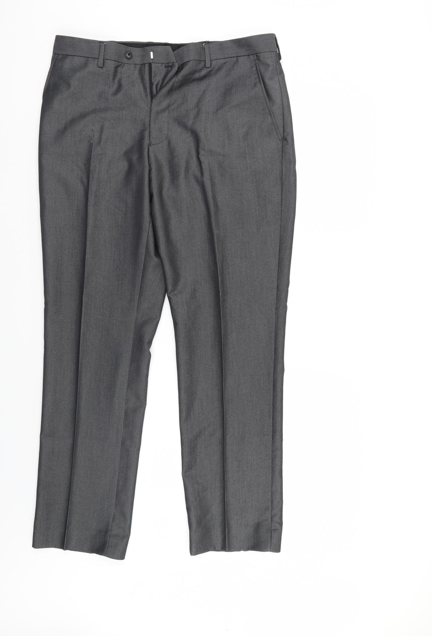 NEXT Mens Grey   Trousers  Size 34 L31 in
