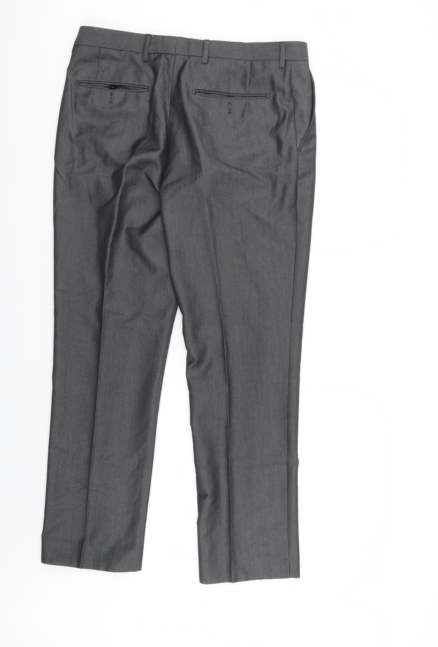 NEXT Mens Grey   Trousers  Size 34 L31 in