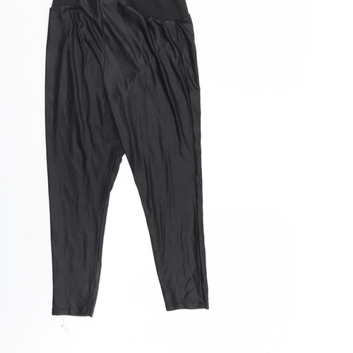 ASOS Womens Black   Cropped Leggings  L24 in