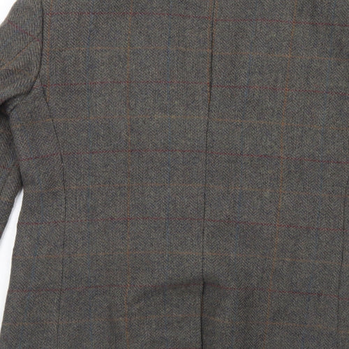 Harvey & Jones Mens Grey Check  Jacket Sport Coat