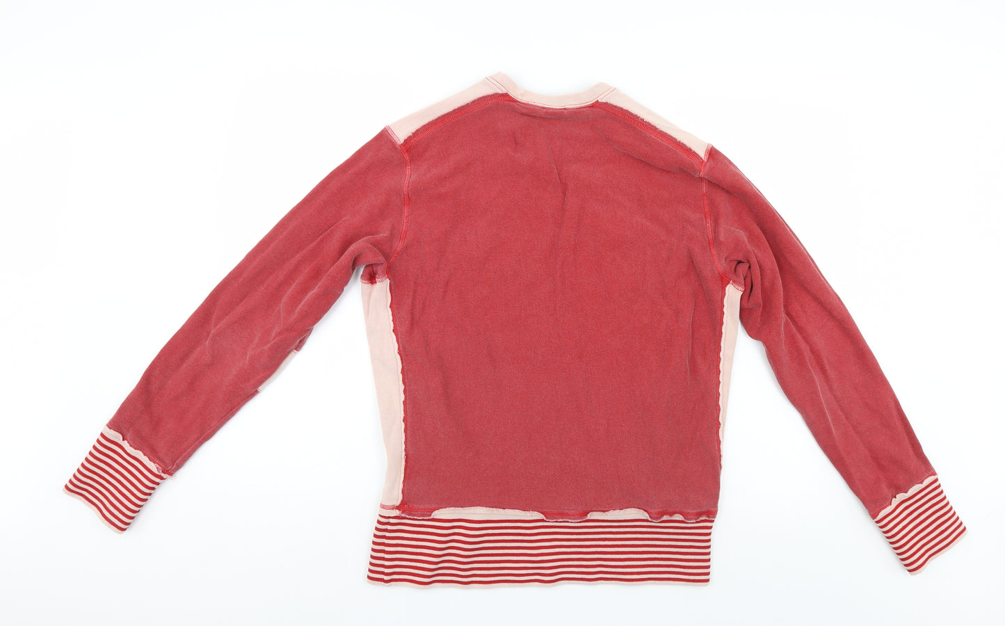 Diesel Mens Red   Pullover Sweatshirt Size L