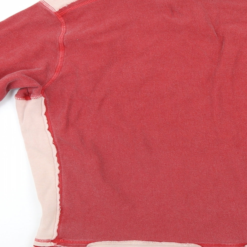 Diesel Mens Red   Pullover Sweatshirt Size L