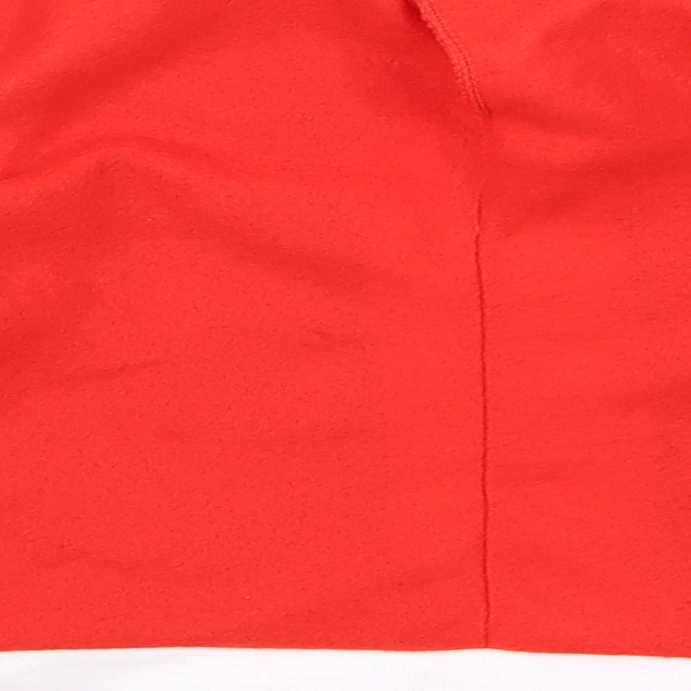 Preworn Boys Red   Jacket  Size 2 Years  - santa