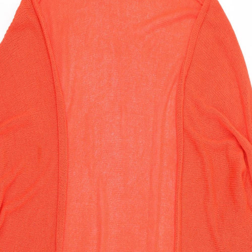 Atmosphere Womens Orange  Rayon Cardigan Jumper Size L