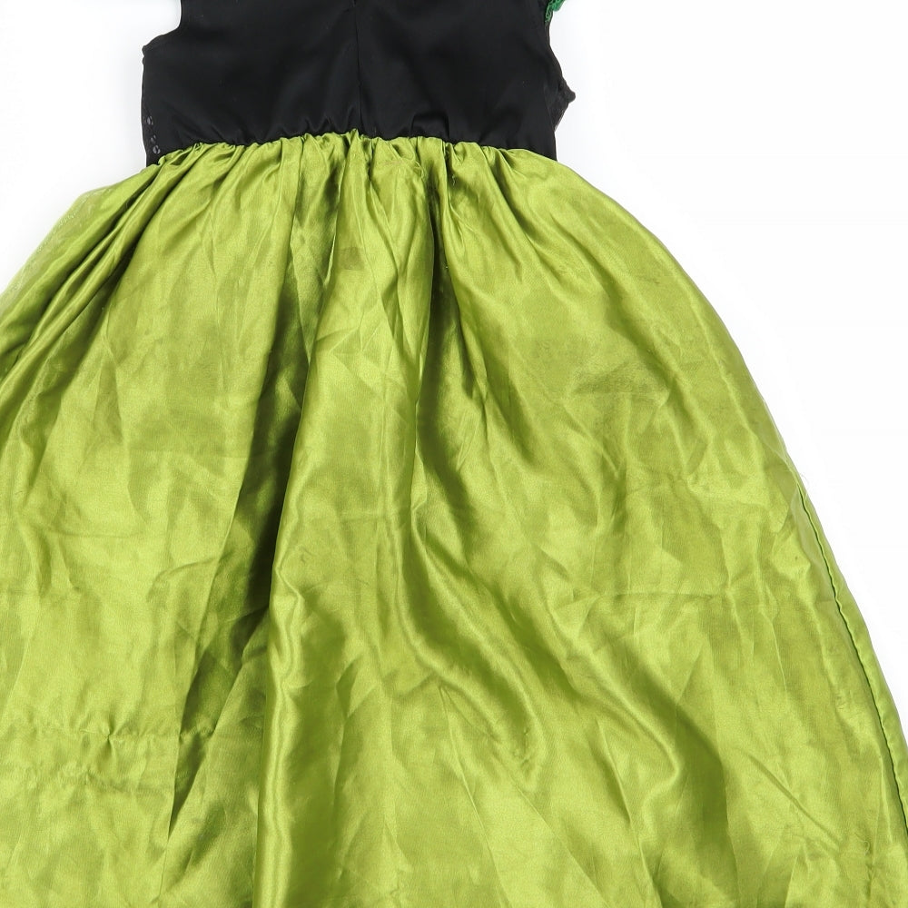 George Girls Green  Ramie A-Line  Size 2 Years  - disney princess