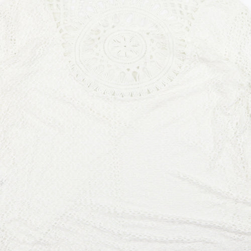 Preworn Womens White   Pullover Jumper Size M
