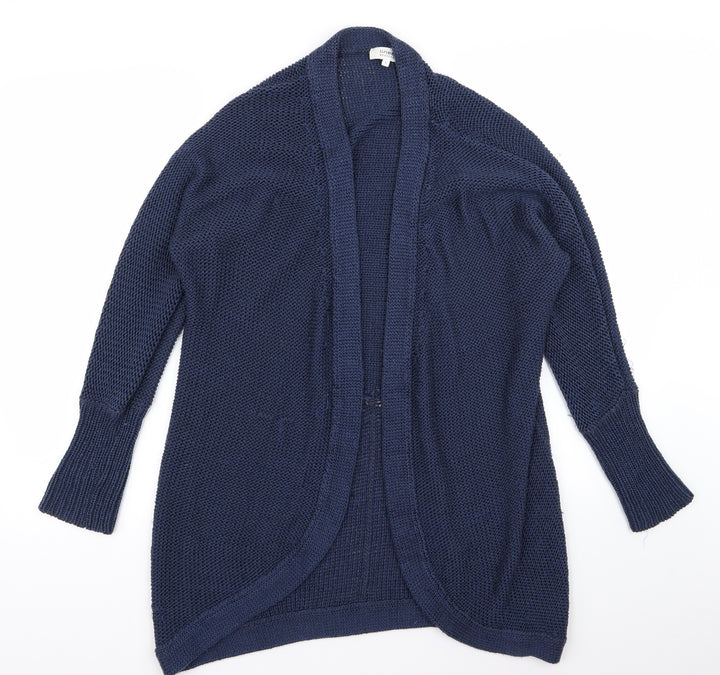 Linea Womens Blue Cardigan Jumper Size L