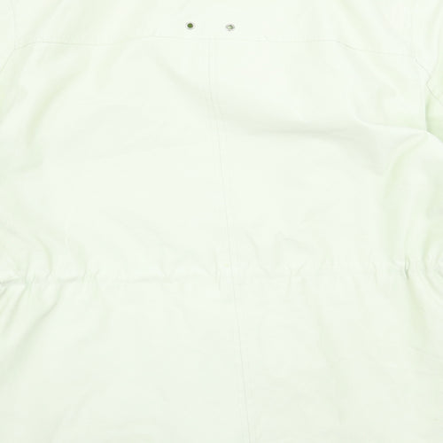 Preworn Womens Green   Overcoat Coat Size 14