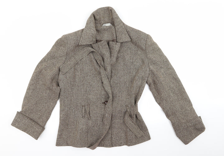 MIA Womens Beige   Jacket  Size 16
