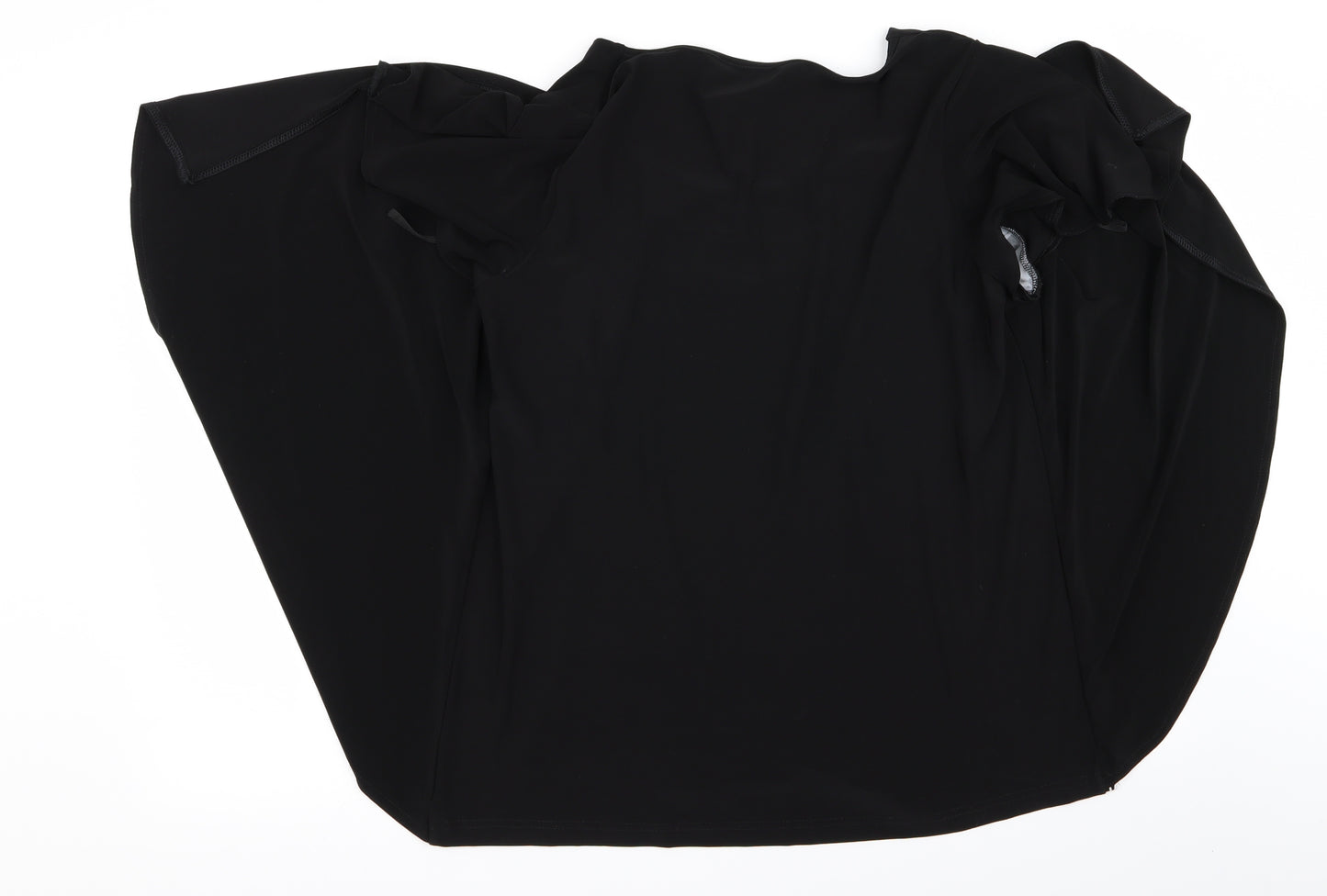Preworn Womens Black   Basic T-Shirt Size 16