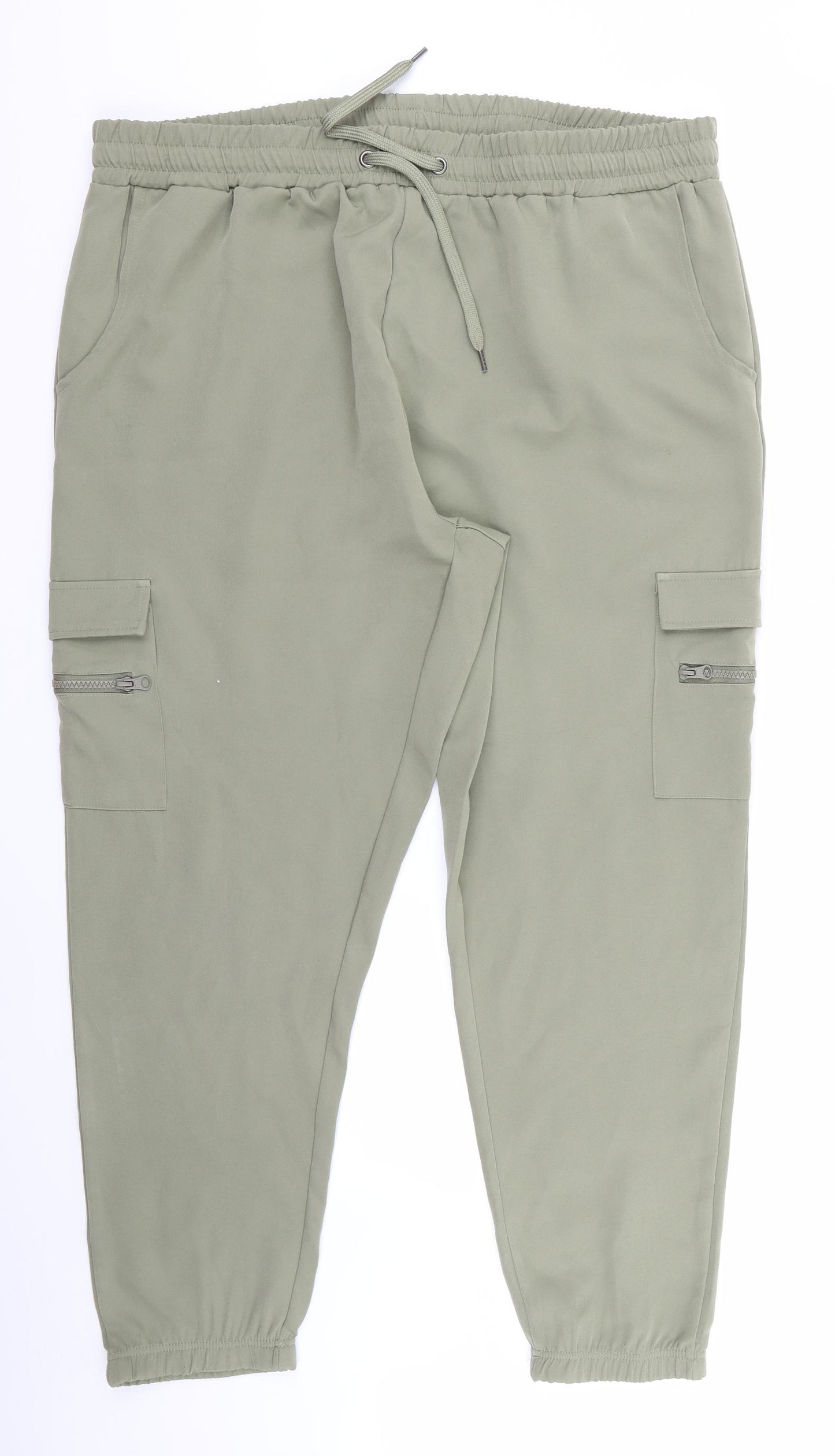 Primark Mens Green   Cargo Trousers Size XL L25 in