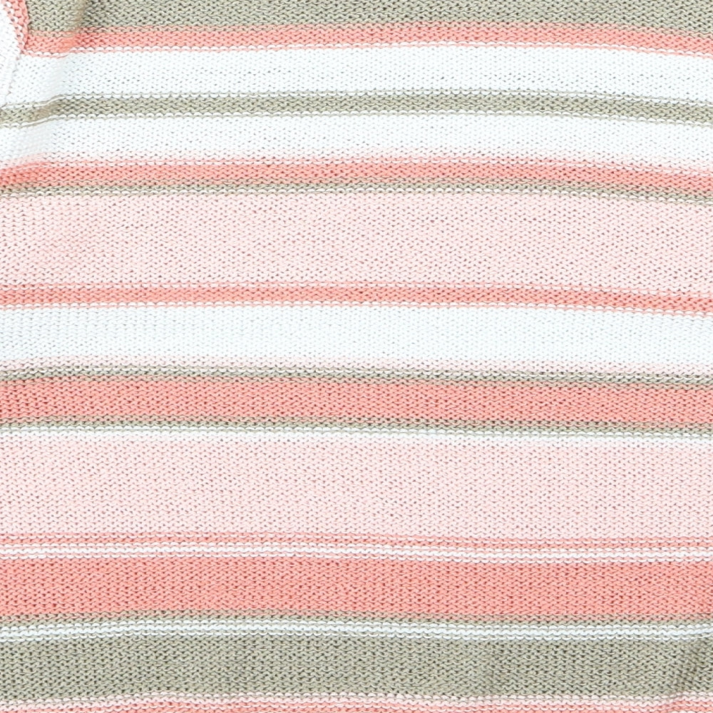 enreco Womens Pink   Basic T-Shirt Size 14