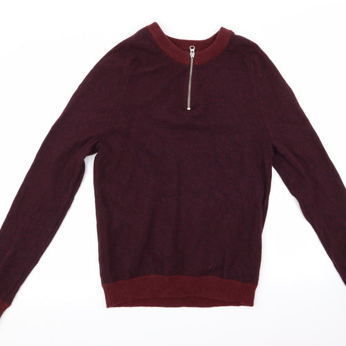 Preworn Womens Red   Pullover Jumper Size S