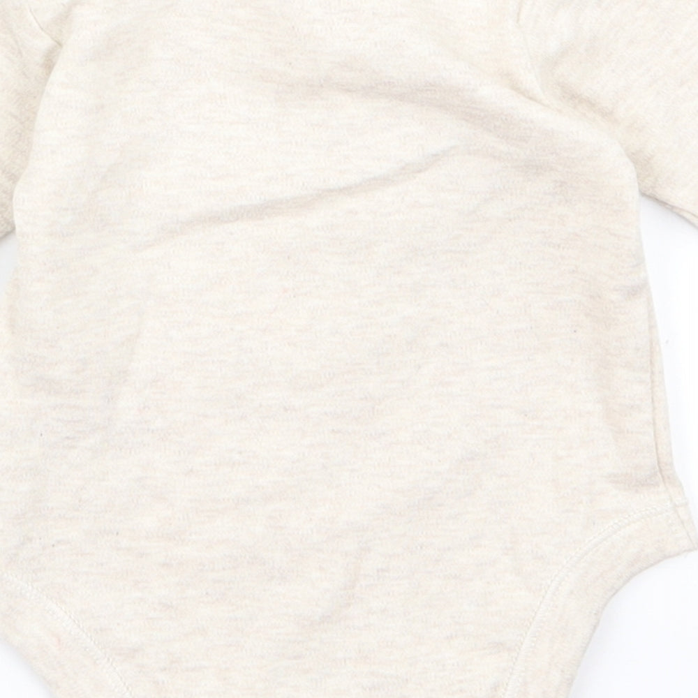 Nutmeg Baby Beige   Babygrow One-Piece Size 3-6 Months