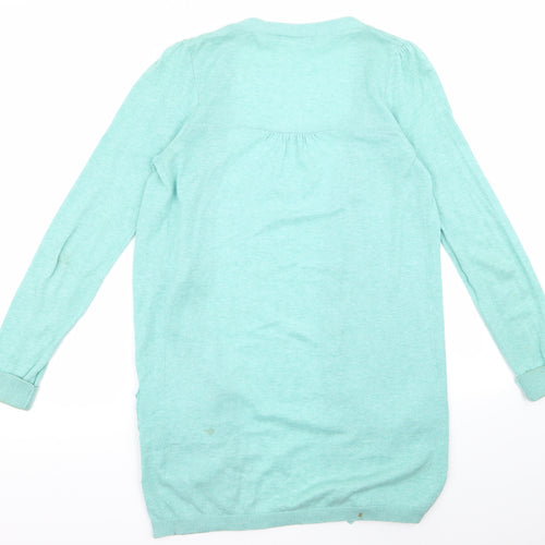 New Look Womens Green   Cardigan Jumper Size 8