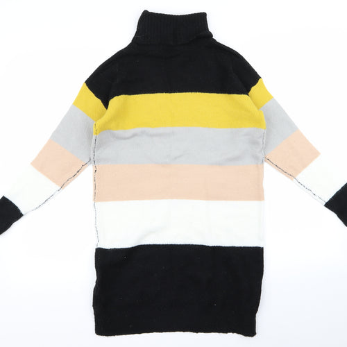 Select Womens Multicoloured Striped  Pullover Jumper Size 8