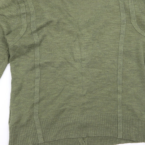 Preworn Womens Green   Cardigan Jumper Size XS