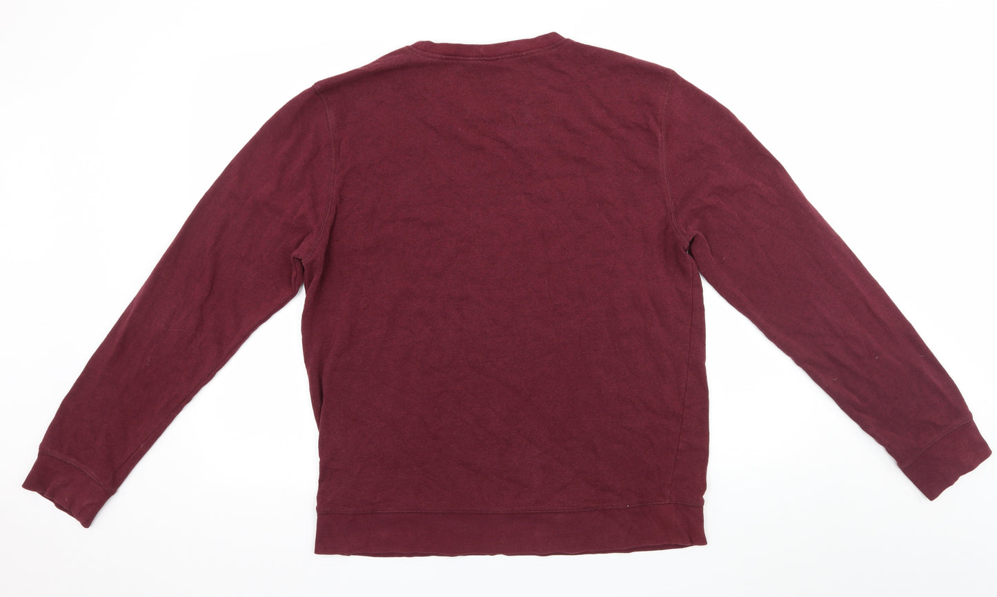 Divided Mens Purple   Pullover Jumper Size L