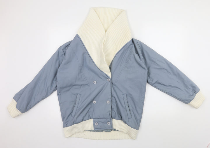 Top Lady Womens Blue   Jacket Coat Size 14