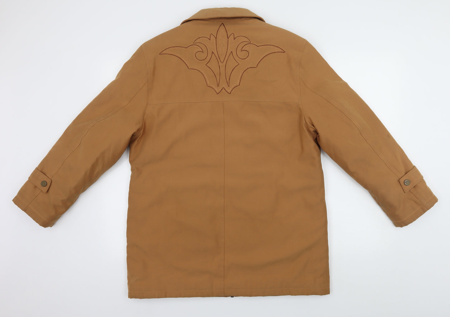 Gelco Womens Brown   Gilet Coat Size 10