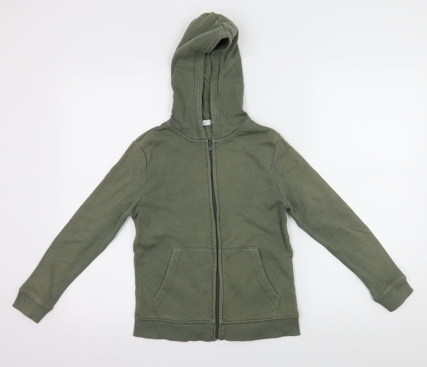H&M Boys Green   Pullover Hoodie Size 8-9 Years