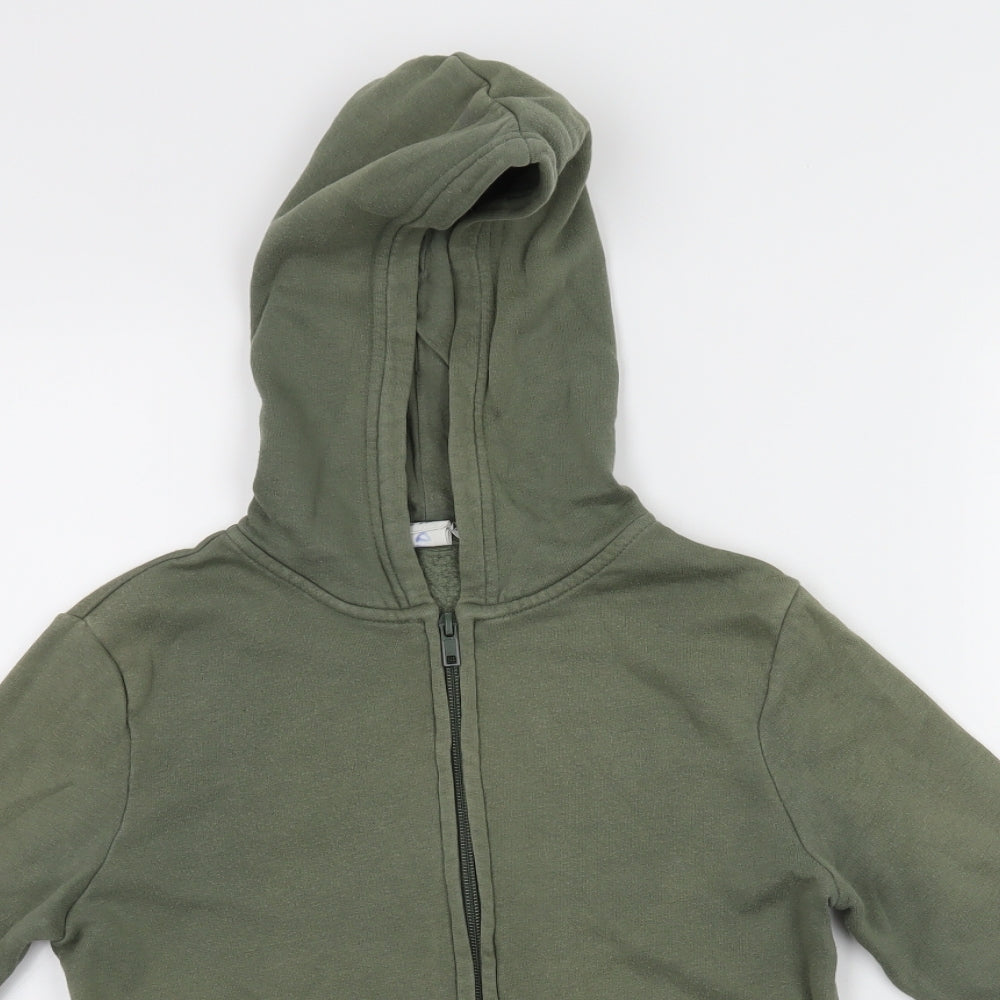 H&M Boys Green   Pullover Hoodie Size 8-9 Years