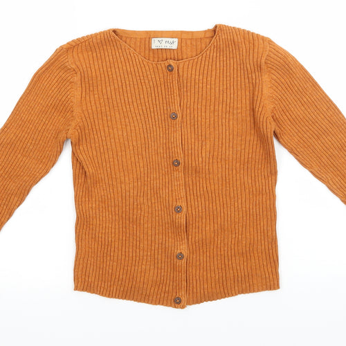 NEXT Girls Brown   Basic Blouse Size 9 Years