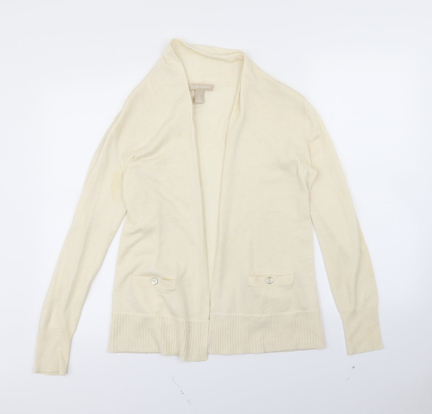 Banana Republic Womens Ivory   Cardigan Jumper Size S