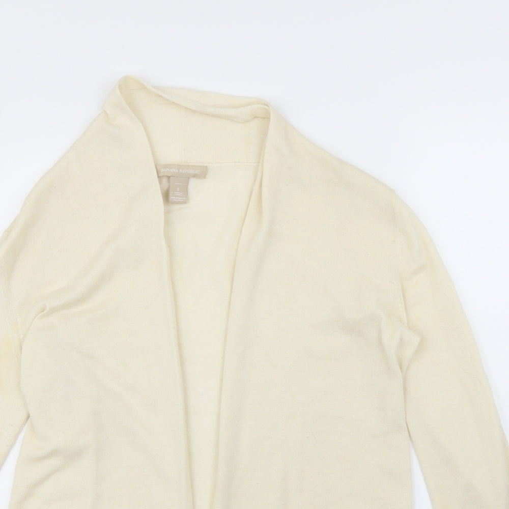 Banana Republic Womens Ivory   Cardigan Jumper Size S